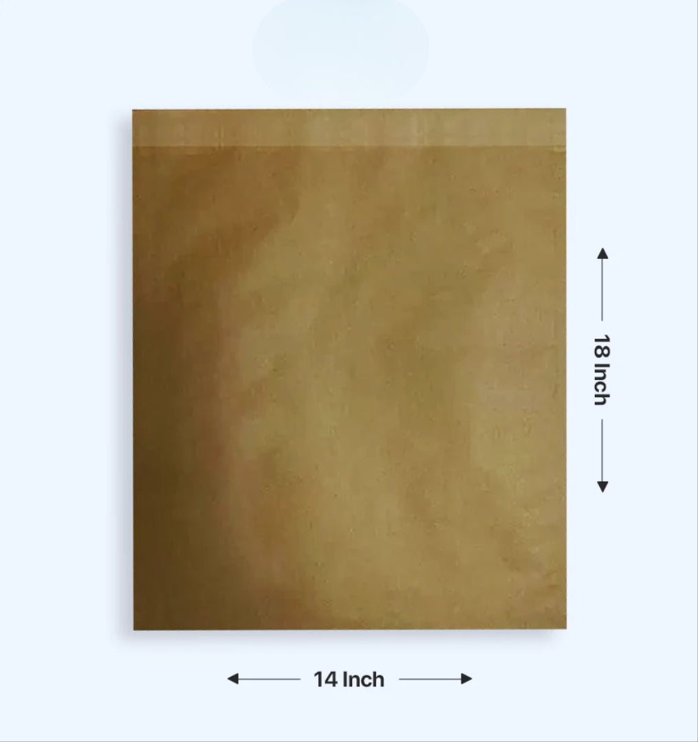 Buy Paper Courier Bag (80 GSM), 14x18 Inches Pack of 100
