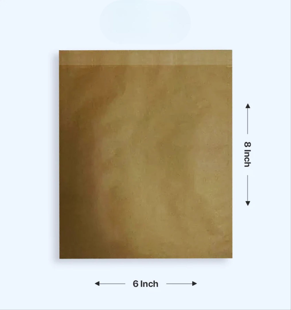 Buy Paper Courier Bag (80 GSM), 6x8 Inches Pack of 100