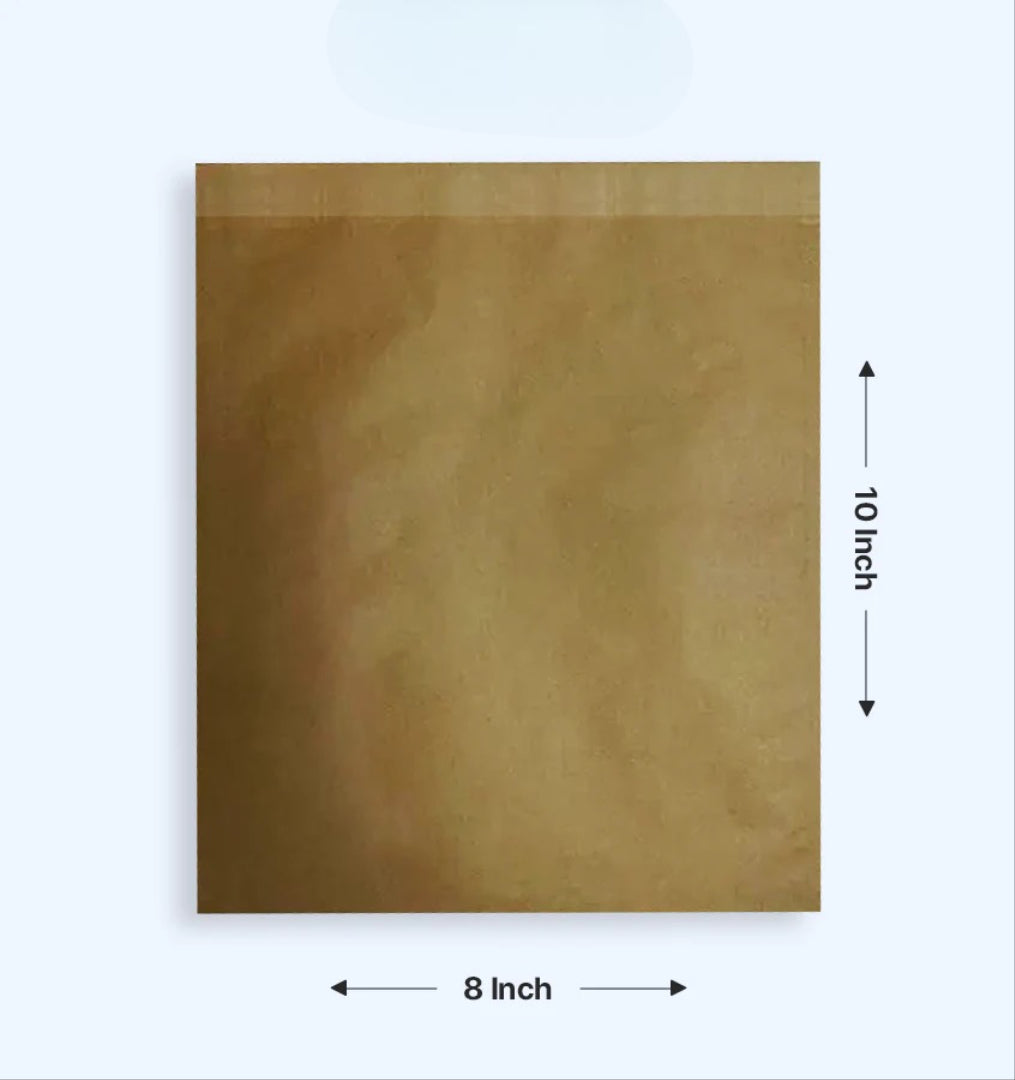Buy Paper Courier Bag (80 GSM), 8x10 Inches Pack of 100